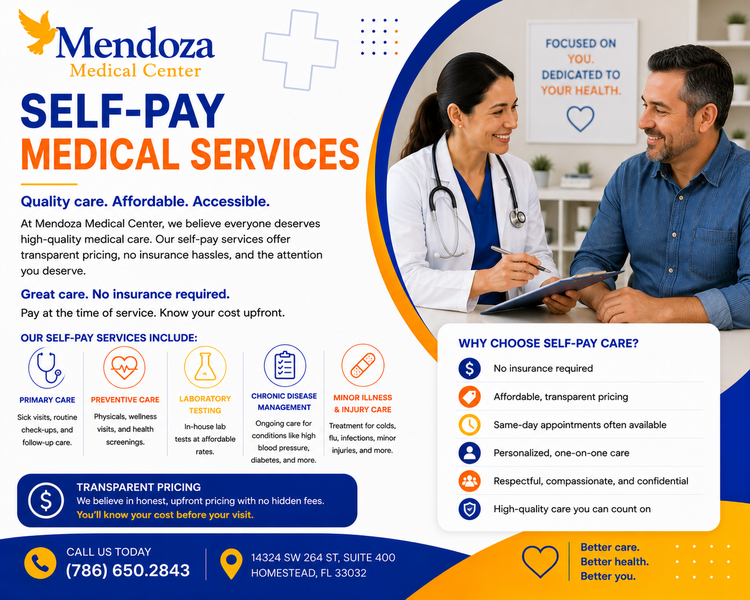 Self-Pay Medical Services